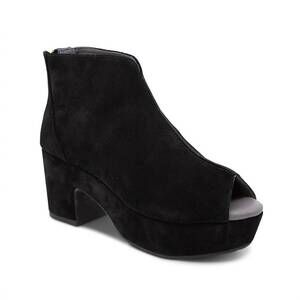 NEW CHOCOLAT BLU women's gabe bootie in black suede